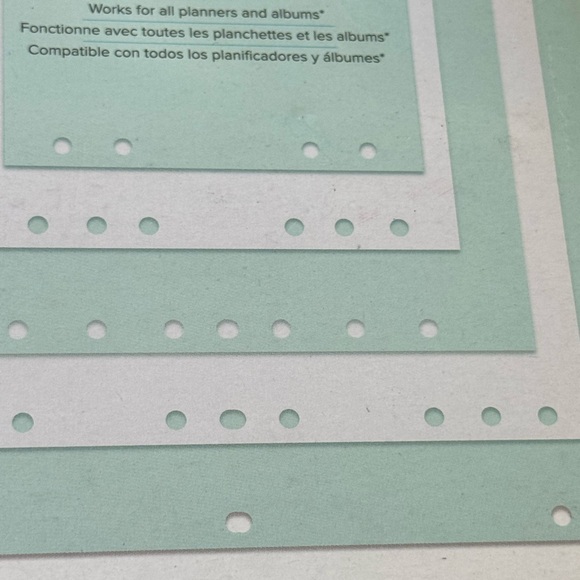 Planner hole punch We R Memory Keepers Punch Board “punch holes for any planner” - Picture 2 of 12